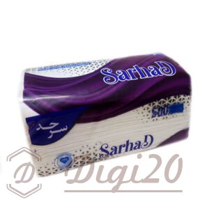 دستمال کاغذی 500 برگ سرحد