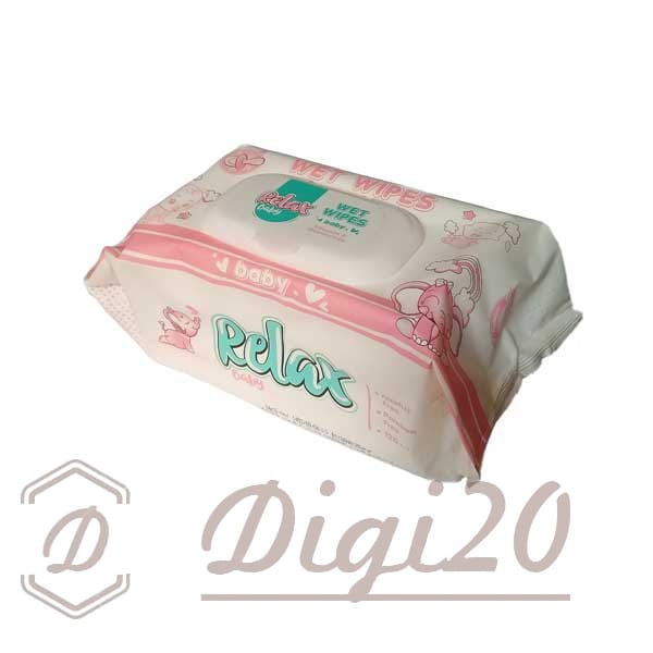دستمال مرطوب کودک 120 برگی ریلکس بیبی
