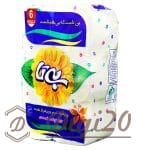 دستمال توالت 6 قلو بی تا